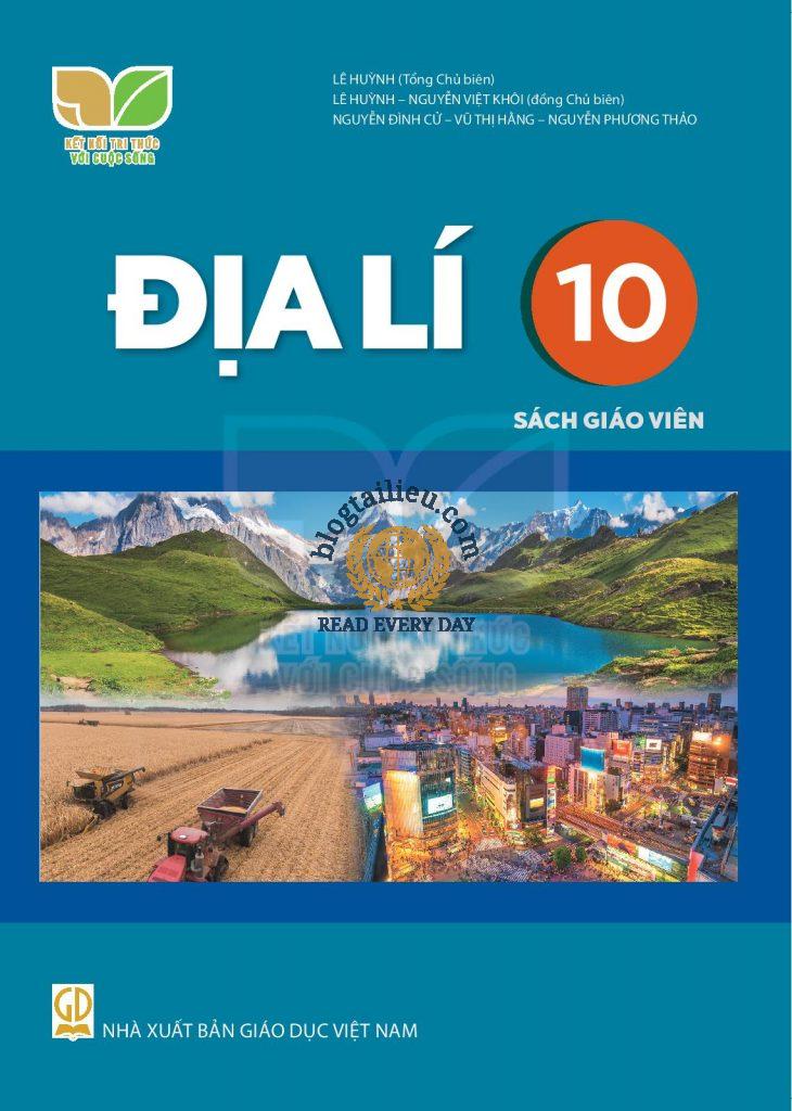 Địa lí 10 - Sách giáo viên