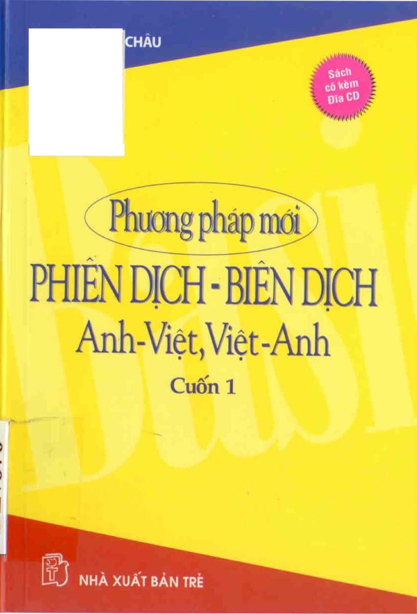 Phương pháp Phiên dịch - Biên dịch Anh - Việt, Việt - Anh cuối 1